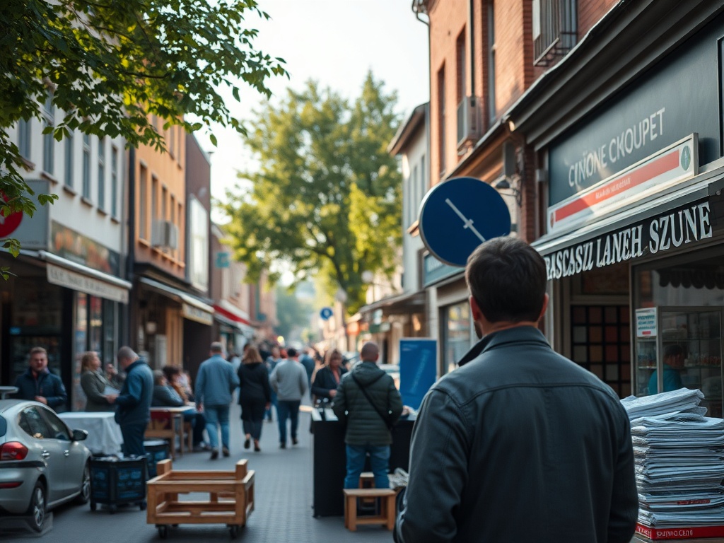 Ilustracja symbolizująca zbliżający się termin złożenia deklaracji PIT w Boguszowie-Gorcach, z kalendarzem i dokumentami.